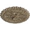 Ekena Millwork Lariah Ceiling Medallion (Canopies up to 1 3/8"), 24 3/4"OD 1 3/8"ID x 3 1/4"P, Gobi Desert Crackle CM24LAGDC - alternate 3